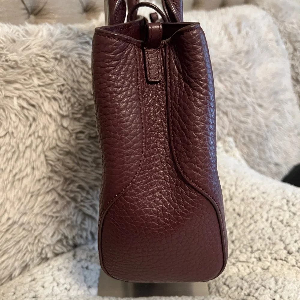 Furla Genuine Leather Bag with Gold and Brown Accents EUC beautiful fall color! - Picture 5 of 16
